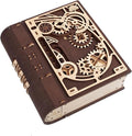 UGEARS Book of Secrets 3D Wooden Puzzles for Adults - Mechanical 3D Puzzle Model Kit - Brain Teaser Puzzles for Adults, DIY Adult Craft Model Building Kits, Wood Puzzle Box, Gift Hobby Set