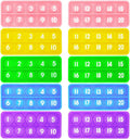 1-20 Ten Frame Popper, Math Fidget Sensory Toys, Ten-Frame Counting Toy for Toddler, Educational Toy for Kids Classroom Group Learning Activities(Pack of 10)