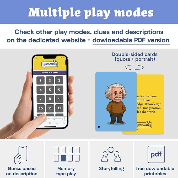 Lulu & You Trivia Game for Adults - Fun Adult Games for Game Night, Multiple Play Modes, Educational and Engaging, Perfect for 2+ Players Ages 14 and Up - 100 Trivia Cards