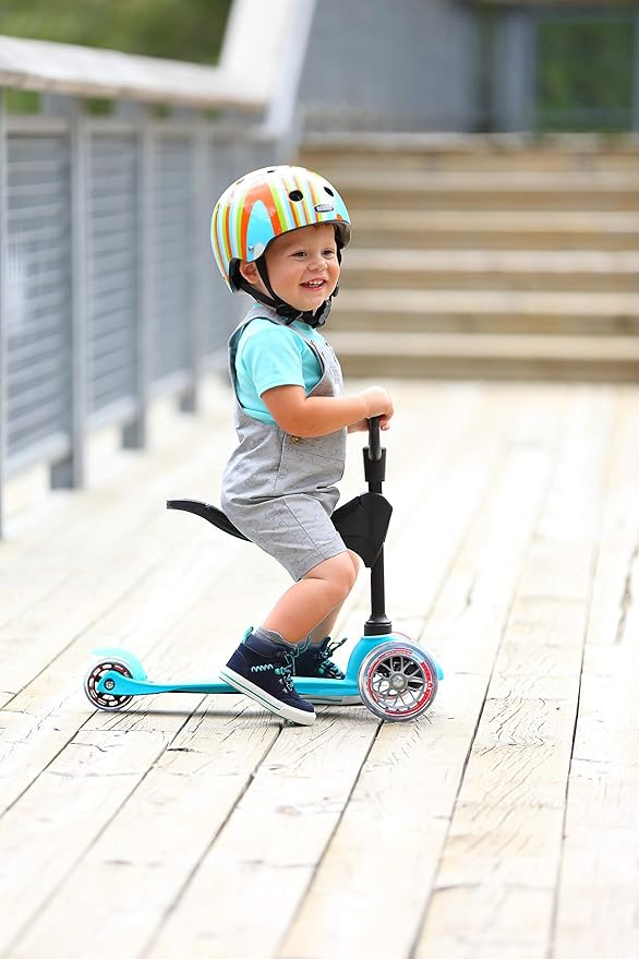 Micro Kickboard - Mini 3in1 Deluxe 3-Stage Ride-on Scooter Toddler Toys for Ages 12 Months to 5 Years