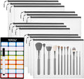 12pcs Mesh Zipper Pouch Bags, A5 Storage Bag for Organizing, File Bags for Office, Board Games and Home Supplies