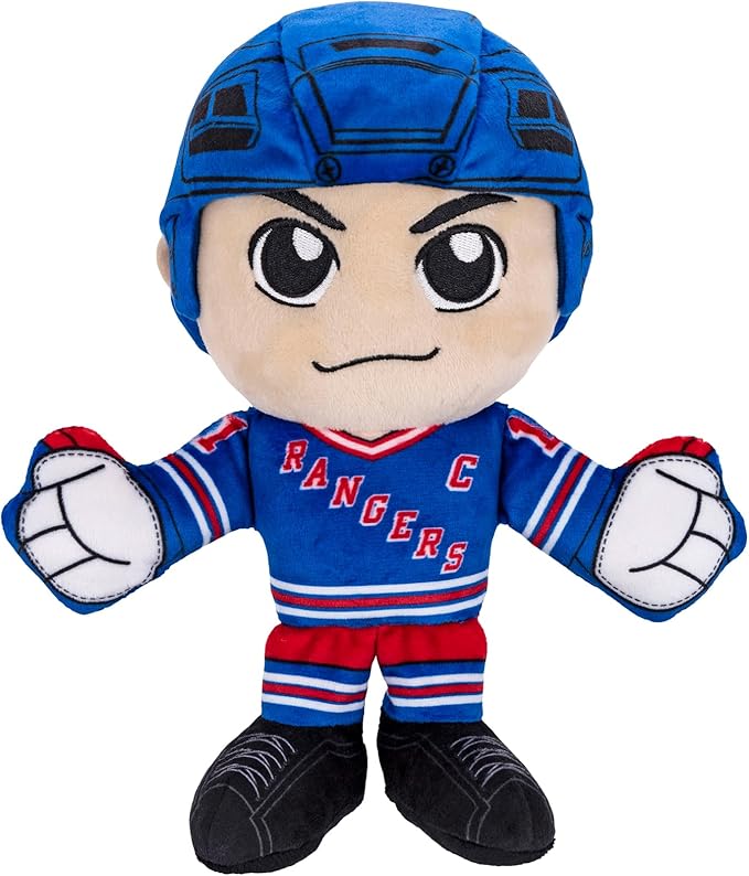 Bleacher Creatures New York Rangers Mark Messier 8" NHL Kuricha Sitting Plush - Soft Chibi Inspired NHL Legend