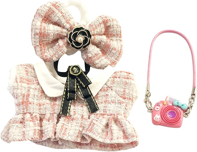 17cm Doll Clothes Set & Outfit Set for 17cm Dolls - Premium Fashion Dresses with Accessories, Luxury Chic Doll Clothing & Style Bundle,Just Clothes (Style-13)