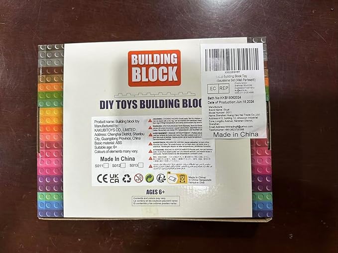 Building Bricks 121 Pieces 2x4 Multi-Color Building Block,Compatible with Classic Building Block,Creative Building Block Toys for Kids(Pink,Blue,Purple,Green,Rose red)