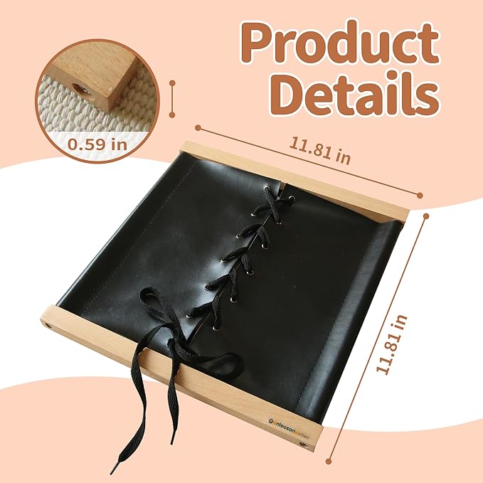 MONTESSORI OUTLET Shoe Lacing Frame