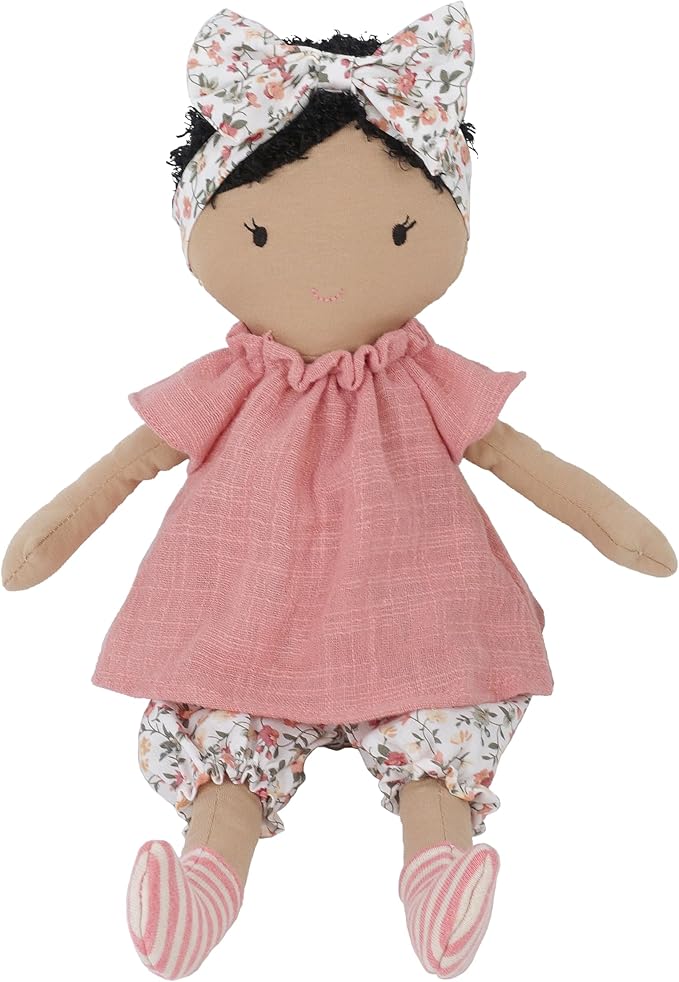 MON AMI My First Doll Marie - 15” Soft & Cuddly Baby Plush Stuffed Doll for Girls, Babies, Toddlers, Pre-School Kids