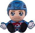 Bleacher Creatures Colorado Avalanche Nathan MacKinnon 8" NHL Kuricha Sitting Plush - Soft Chibi Inspired NHL Superstar