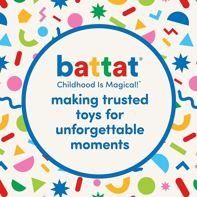 Battat – Cause – And – Effect Toy – Developmental Toy With Buttons & Colors – Color Sorting Animal Toys – For Kids, Toddlers, Babies – 18+ Months – Pop – Up Pals
