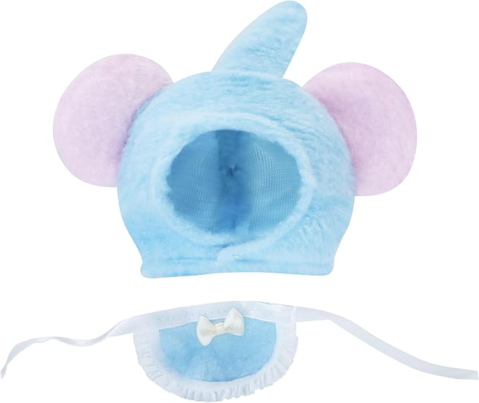 Cute Animal Fashion Set for 17cm Dolls, (Clothing Only, Doll Not Included) Clothing Accessories, Animal Camouflage Clothes, for Replacing Doll Clothes (Elephant)