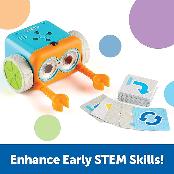 Learning Resources Botley the Coding Robot - Code Games for Boys and Girls, Robotics for Kids, STEM Programming, Scientific Building Toys, Engineering Gift Set
