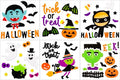 Halloween Window Clings Gel, Vampire, Zombie, Witch, Ghost, Black Cat, Bat, Home Party Supplies Window Glass Decorations