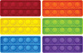 Teacher Created Resources Push and Pop Bubble Ten Frame Math Fidget Sensory Toy (Pack of Six) (TCR20110)