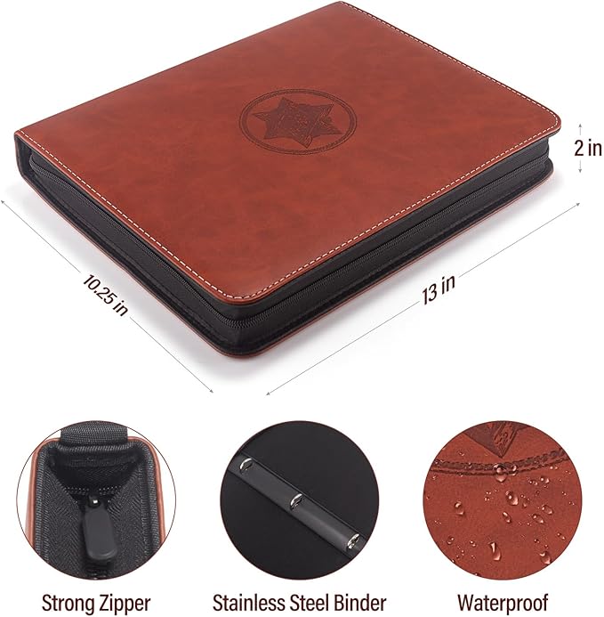 Coin Collection Book- 300 Coins Pockets+30 Bills Pockets, Coin Collection Supplies Holder for Collectors, Coin Album Binder Storage Box Case for Money Currency