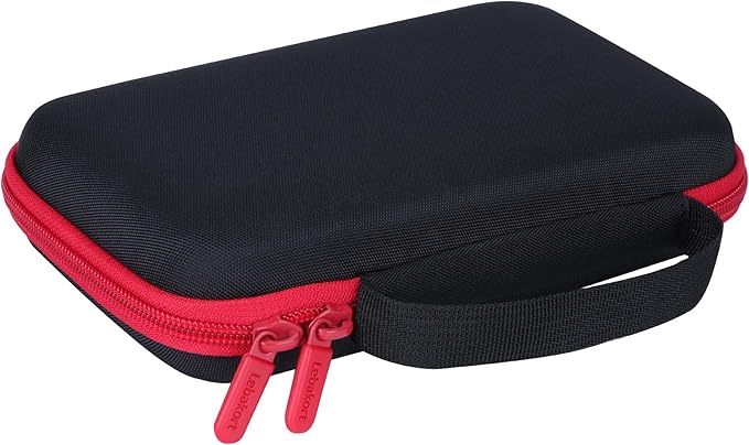 Storage Case Compatible with GiiKER Super Slide Puzzle Original 500+ Challenges Brain Teaser Puzzle (Black + Red Case)
