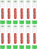 PATIKIL Tempera Paint Sticks, 12 Pcs Solid Tempera Paints Sticks Washable Bulk Markers Pen Quick Drying for Artists Beginners Art Supplies, Yellow-green