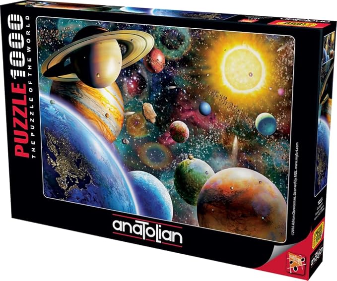Anatolian Puzzle - Planets in Space, 1000 Piece Jigsaw Puzzle, #1033