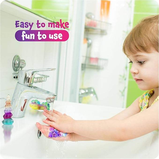 Dan&Darci Unicorn Soap Making Kit - Girls Christmas Crafts DIY Project Age 6+ Year Old Kids - Unicorn Girl Gifts - Science Activity Teenage Gift - Make Your Own Soap - Craft Toys Ages 6 7 8 9 10 11 12