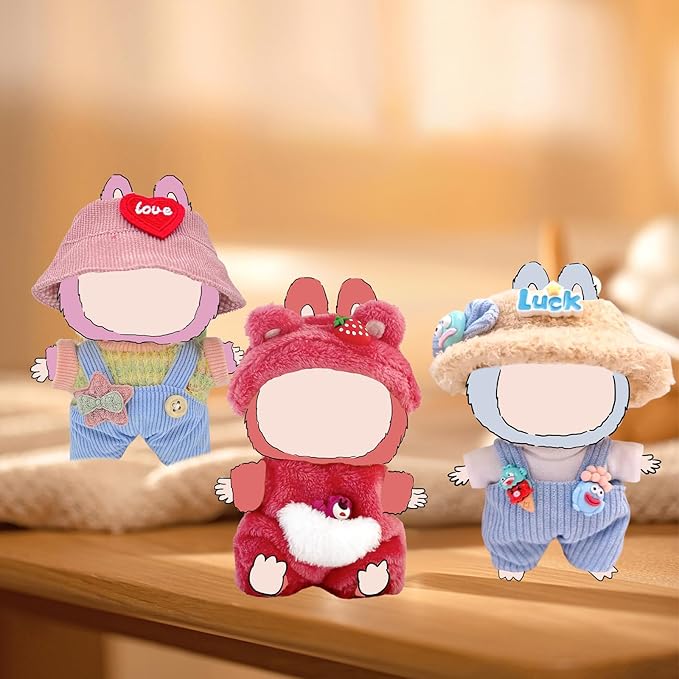 2025 New Doll Clothes - Outfit Set 17cm Doll Clothes, Exquisite Accessories, Cute Outfit for Dolls Dress up Unique Style