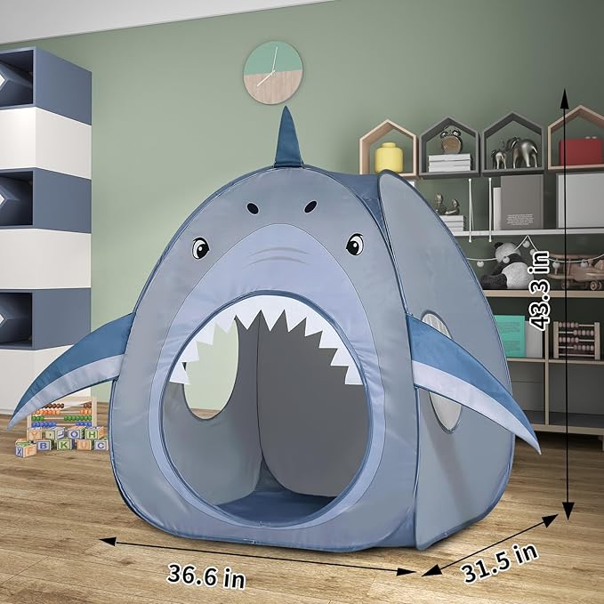 Kids Play Tent BOENBRO Pop Up Tent for Kids Foldable Play Tent Playhouse with Storage Bag Toddler Tents for Indoor and Outdoor Birthday Toy for Boys Girls