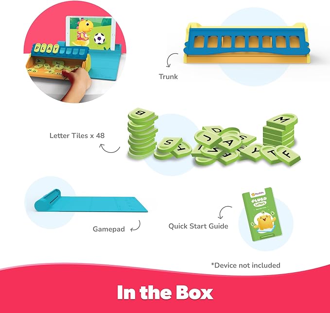 PlayShifu Word Wiz – Plugo Letters Learning Kit | Build Reading, Spelling & Grammar Skills for Kids Ages 4–10