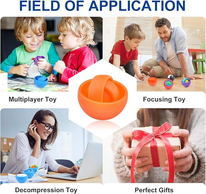 Fidget Toys for Kids, Sensory Toys for Teens, Gifts for 8-12 Boys Girls Teens Adults, Quiet ADHD Autism Stress Relief Finger Tools Classroom