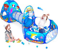 3-in-1 Kids Ball Pit with Play Tent & Tunnel - Indoor/Outdoor Pop Up Playhouse for Toddlers & Kids, Ages 3-5