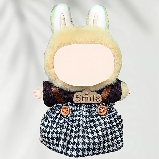 4 Pack—17cm Doll Clothes,Premium Doll Outfit with Accessories,Doll Princess Skirt,Cute Clothes Outfit for 17cm Dolls,End Dolls Fashion Clothing Set(No Dolls and Shoes) (Set 3)