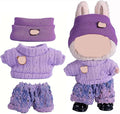 Clothes for 17cm Doll (NO Doll),Adorable Outfit ,Handcrafted Clothes Set for Dress Up ,Ropa Accessories Hat + Sweater + Pants
