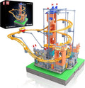 Mould King Roller Coaster Building Block Set, 2584+ Pcs Castle Theme Amusement Park Model Kit with Motors, STEM Construction Rollercoaster Building Set, Home Decoration Gift for Teen Adult