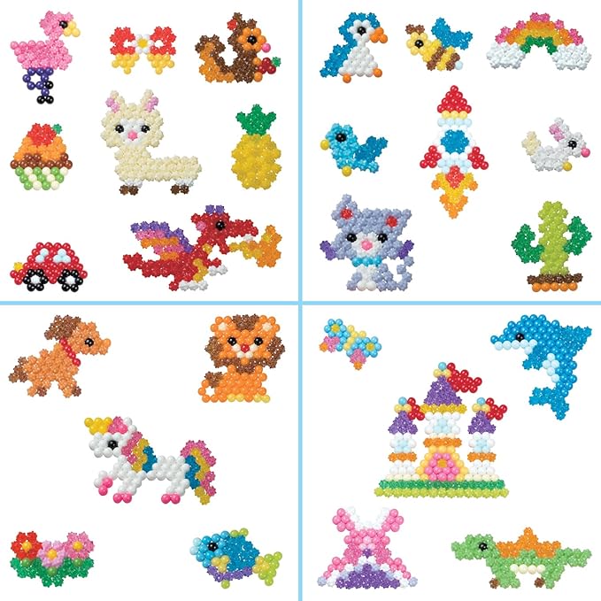 Aquabeads Star Bead Station Complete Arts & Crafts Bead Kit for Children - Over 2,000 Beads, Including Star Beads and Double Sided Bead Pen Tool
