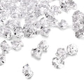 TeeLiy 150 PCS Acrylic Clear Crushed Ice Rock Crystals Treasure Gem Plastic Fake Ice for Vase Fillers Decoration, Table Scatters, Event, Wedding, Arts & Crafts, Home Birthday Decoration