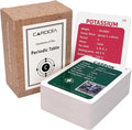 CARDDIA | Periodic Table Educational Flashcards | 118 Elements with Atomic Data, Color-Coded Categories & Bonus Periodic Table Sheet | Perfect for Science Learning