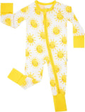 Little Sleepies Pajamas for Baby Boys & Girls, Viscose from Bamboo Baby Pajamas, Preemie & Newborn Sleepers, 2-Way Zipper PJs