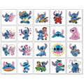 20 Sheets Stitch Temporary Tattoos Birthday Themed Party Supplies Decoration Favors Cartoon Cute Sticker for Kids Boys Home Activity Class Prizes Carnival Christmas Rewards