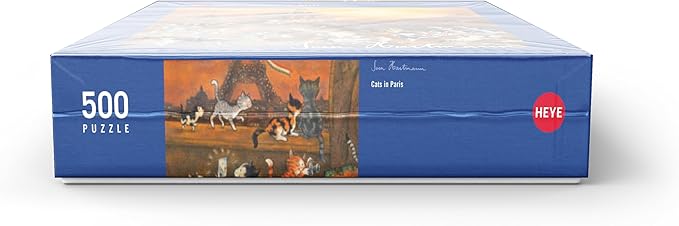 MyPuzzle Cats in Paris - Sven Hartmann - Premium 500 Piece Jigsaw Puzzle for Adults