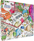 Cross & Glory - Arctic Explorer's Snowbound Giggles - 1000 Piece Jigsaw Puzzle for Adults & Kids 12+ | Funny Polar Adventure Magic Puzzle