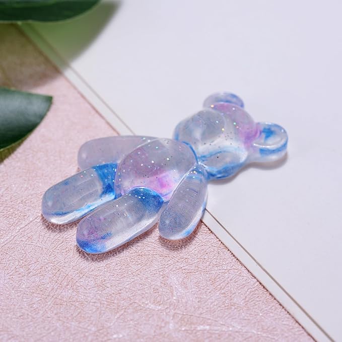 Pocket Bear Hug, Anxiety Relief Gifts for Men Women, Mental Health Positivity Gift for Anxious Friend, Stress Relief Gifts for Her, Comforting Gift for Son Daughter Back to School, Light Blue