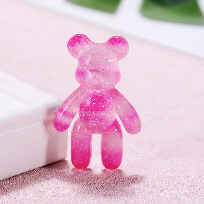Pocket Bear Hug, Anxiety Relief Gifts for Men Women, Mental Health Positivity Gift, Autism Fidget Gifts, Stress Relief Gift for Her, Back to School Reminder of Comfort, Galaxy Pink