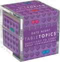 TableTopics Date Night Question Card Game – 135 Conversation Starter Cards for Romantic Evenings, Quality Time Together with No Distractions, Gift for Couples' Anniversaries