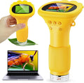 Kids Microscope - Ashfly 1000X Portable Microscope for Kids, Photo & Video Miniscope Pocket Microscope Gifts, 2'' Digital Screen | Ideal for Boys Girls Age 3-12