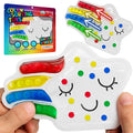 Sensory Toys for Toddlers Travel Toys Color Sorting Matching Montessori Squishy Toy for Toddler Car Activities Calm Down Preschool Toy 4 Vibrant Fine Motor Skills Color Sorting Game for Kids Gift