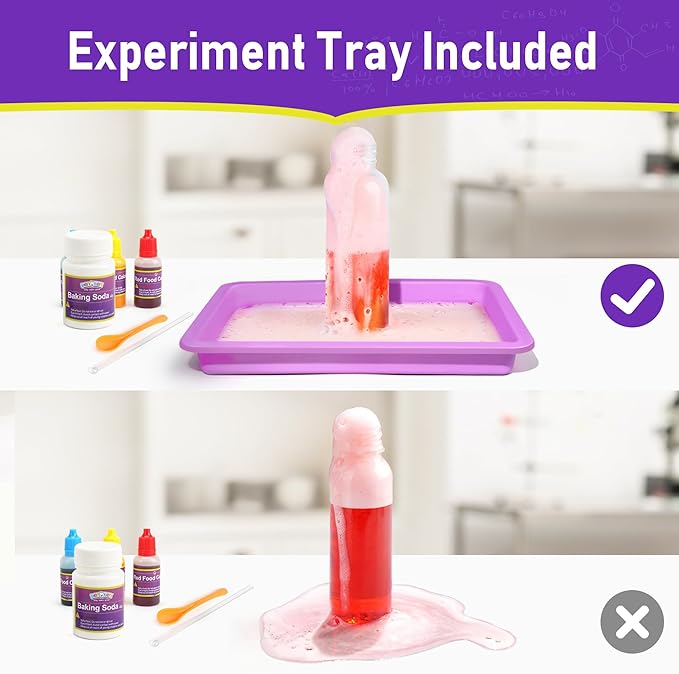 BenBen Science Kits for Kids Age 8-12, 105 Experiments Educational Toy, STEM Toys for 6 7 8 Year Old Boys Girls Christmas Birthday Gift, Science Kits for Kids Age 5-7, Chemistry Set for Homeschooling