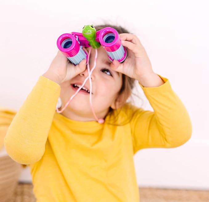 Melissa & Doug Sunny Patch Cutie Pie Butterfly Binoculars - Pretend Play Toy