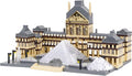 Architecture Louvre Micro Building Blocks Set, 3377 PCS World Famous Architectural Model Educational Toys Building Bricks