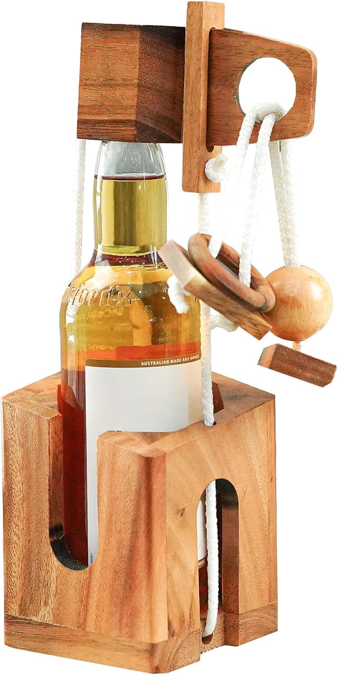 BSIRI Gifts Bottle Puzzles Games for Adults Party Brain Teaser Hard Puzzle Board Games for Adults Box Lover Funny Fit Game Gadgets 3D (Bottle Puzzle Model D)