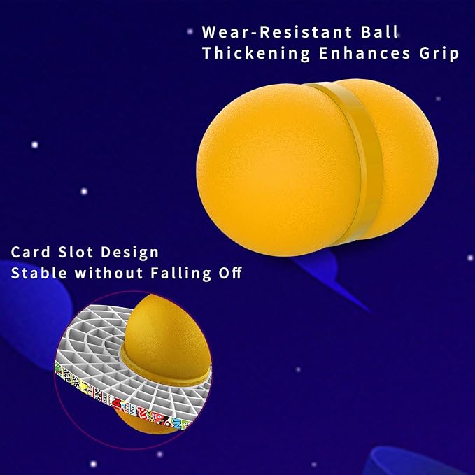 Pogo Ball for Kids & Adults Up to 200lb, Balance Coordination Trick Bounce Board Pop Ball Cool Fun Challenge Indoor Outdoor Toys Pogo Jumper Birthday Gifts for Boys Girls Halloween