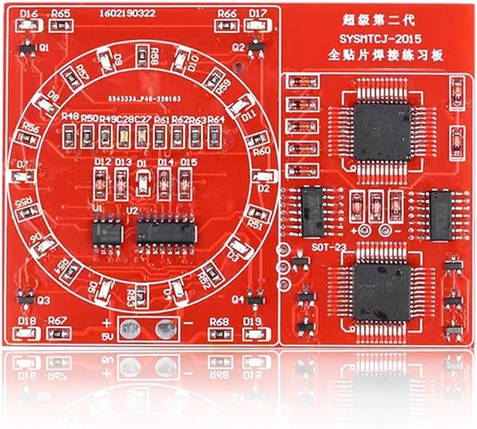 ISolderStore Soldering Practice Kit SMD SMT Kit DIY Electronic DIY Kits Soldering Project oldering Training Board