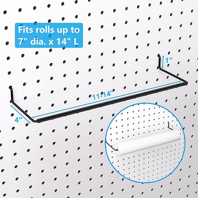FRIMOONY Peg Board Organizer Accessories, Pegboard Hook Locks, Bins, for Organizing Pliers, Wrenches, Screwdrivers, 333-Piece