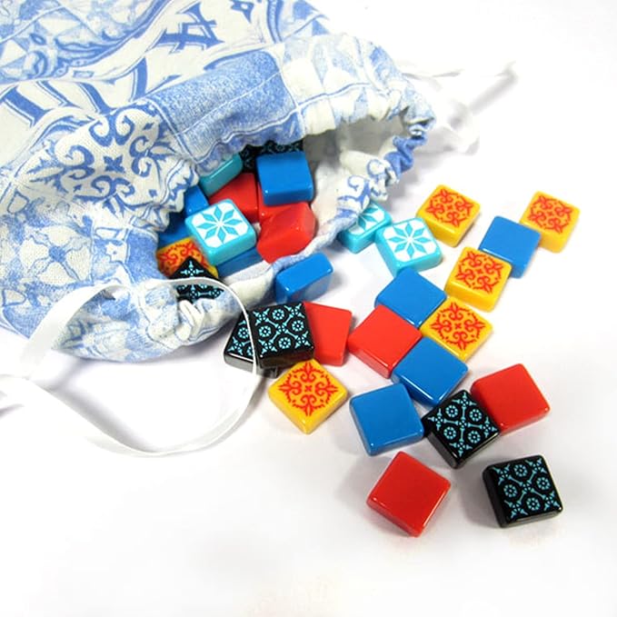 Asmodee Azul Board Game - Award-Winning Tile-Placement Strategy Game, Beautiful Mosaic Art, Family Fun for Kids & Adults, Ages 8+, 2-4 Players, 30-45 Minute Playtime