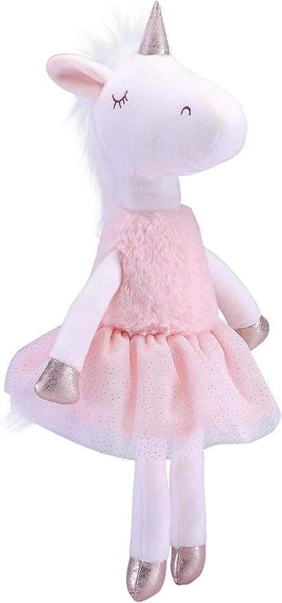 Ballerina Stuffed Unicorn, Unicorn Stuffed Animal, Unicorns Gifts and Doll for Dance Recitals and Ballerinas